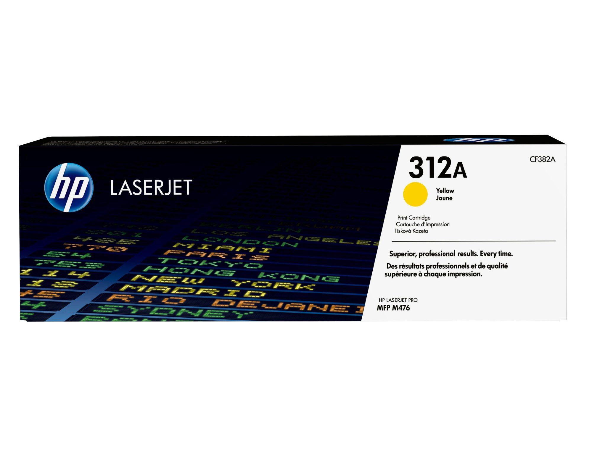 Toner HP 312A CF382A (2700 páginas - HP LaserJet Pro M476 - Amarelo)