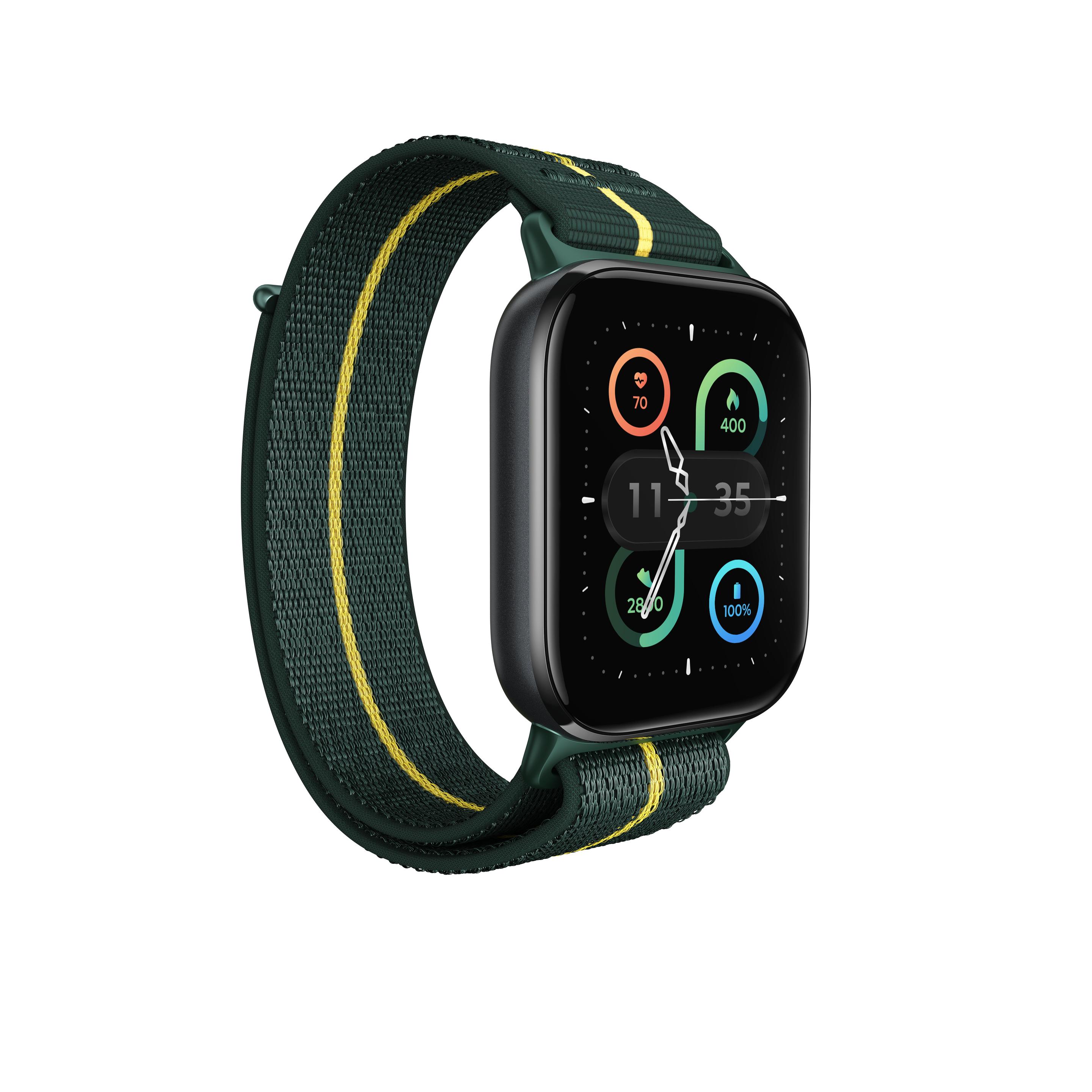 Smartwatch MOTOROLA Moto Watch Fit (OLED 1,9" - Preto/Verde), miniatura 3