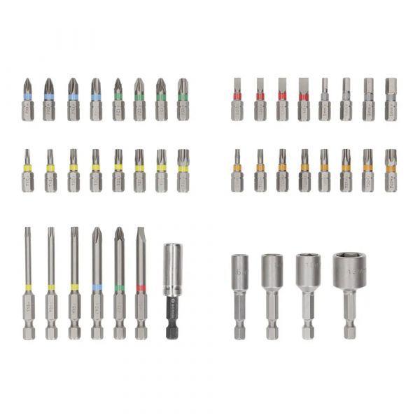 Conjunto de Pontas de Aparafusar BOSCH 2607017727 (Aço modificado S2 - Prateado)
