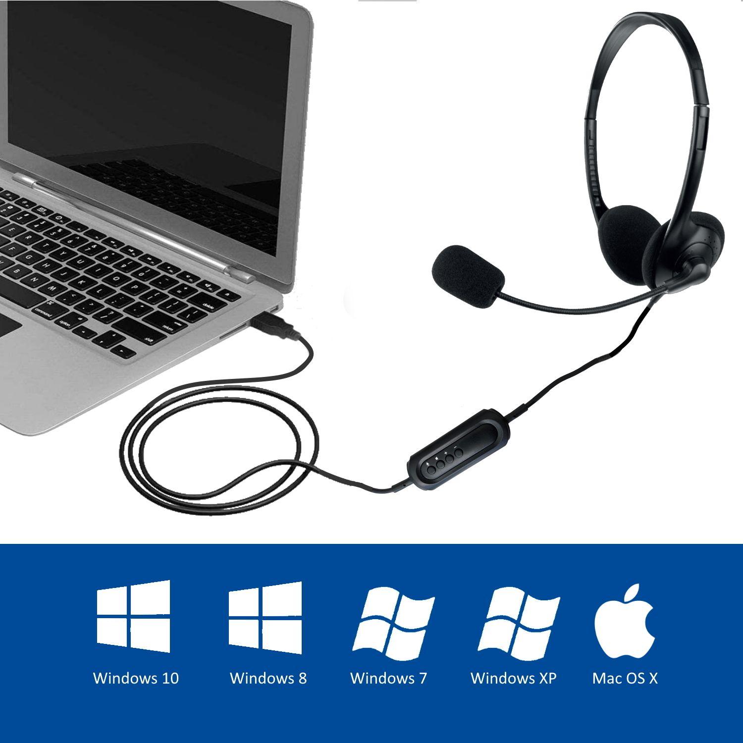 Headset EWENT EW3568 (Preto), miniatura 3