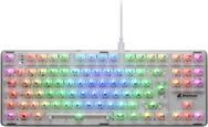 Teclado SHARKOON SKILLER SGK70W DE (Alemão - USB - 1000 Hz - Branco)