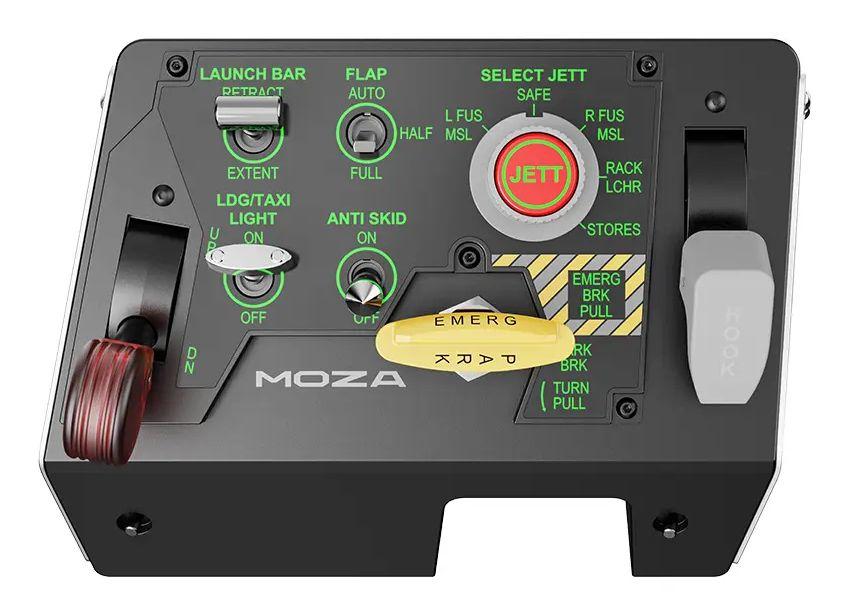 Painel de Controlo de Voo MOZA RACING MTLP AS009 (Preto)