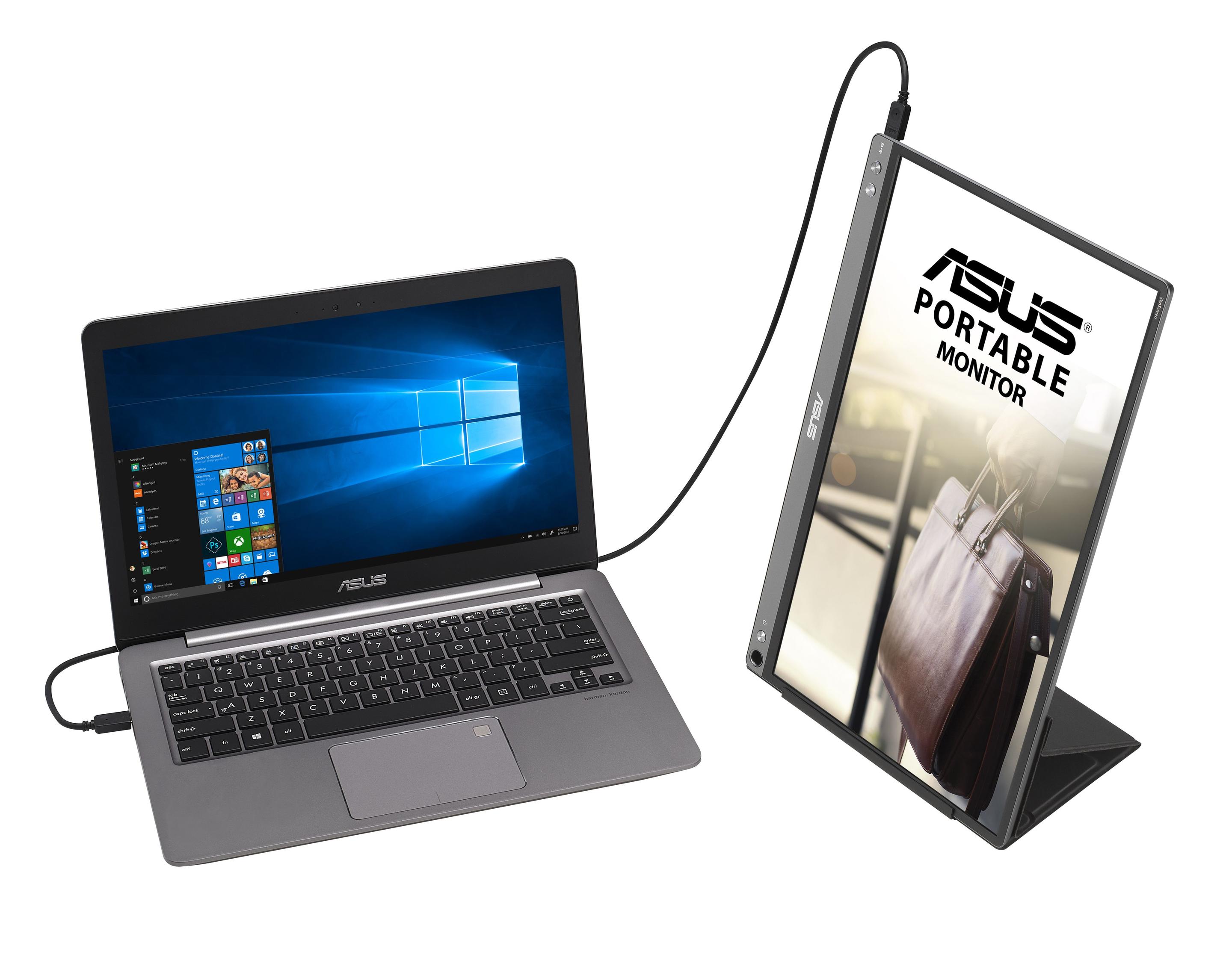Monitor ASUS ZenScreen MB16ACE (15,6" - IPS - 70 Hz - Cinzento) — miniatura 6
