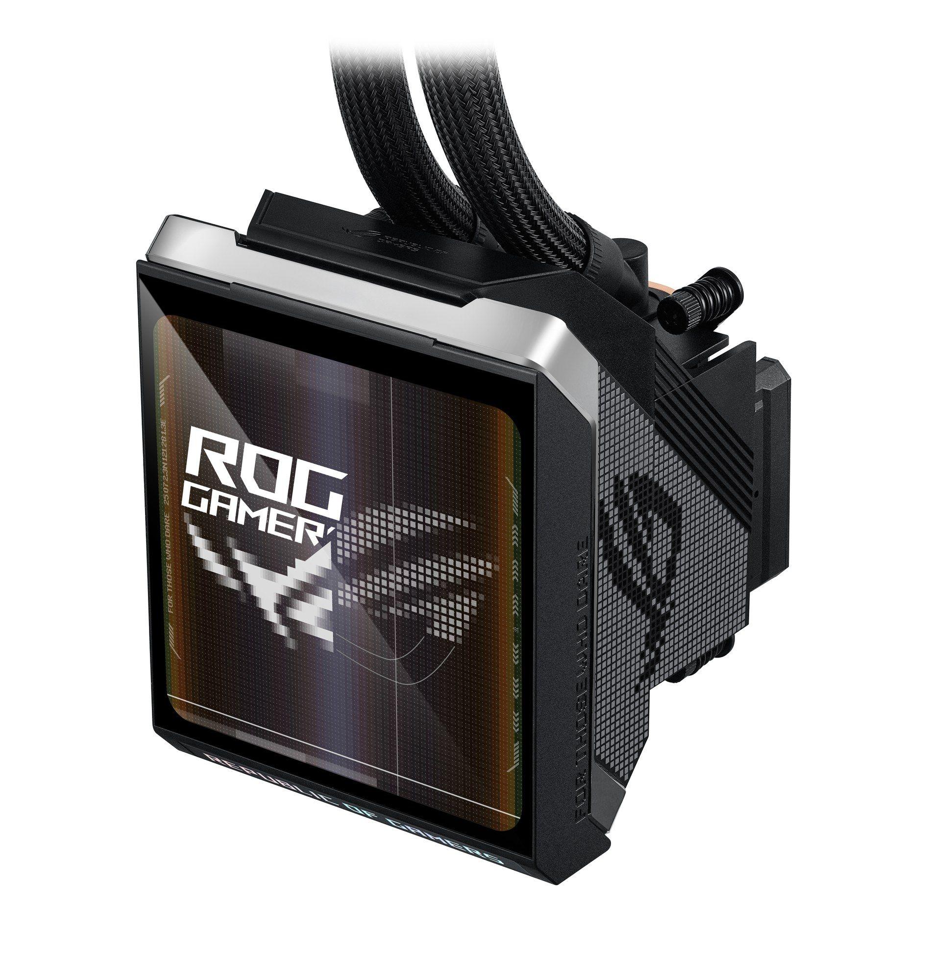 Water Cooler CPU ASUS ROG STRIX SLC IV 360 ARGB LCD (AM4, AM5, LGA 1700, LGA 1851 - LGA 1851, AM4, AM5, LGA 1700 - 120 mm - Preto) — miniatura 8