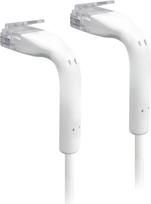 Cabo de Rede UBIQUITI UniFi U-CABLE-PATCH-RJ45 (0,22 m - Cat6 - Branco)