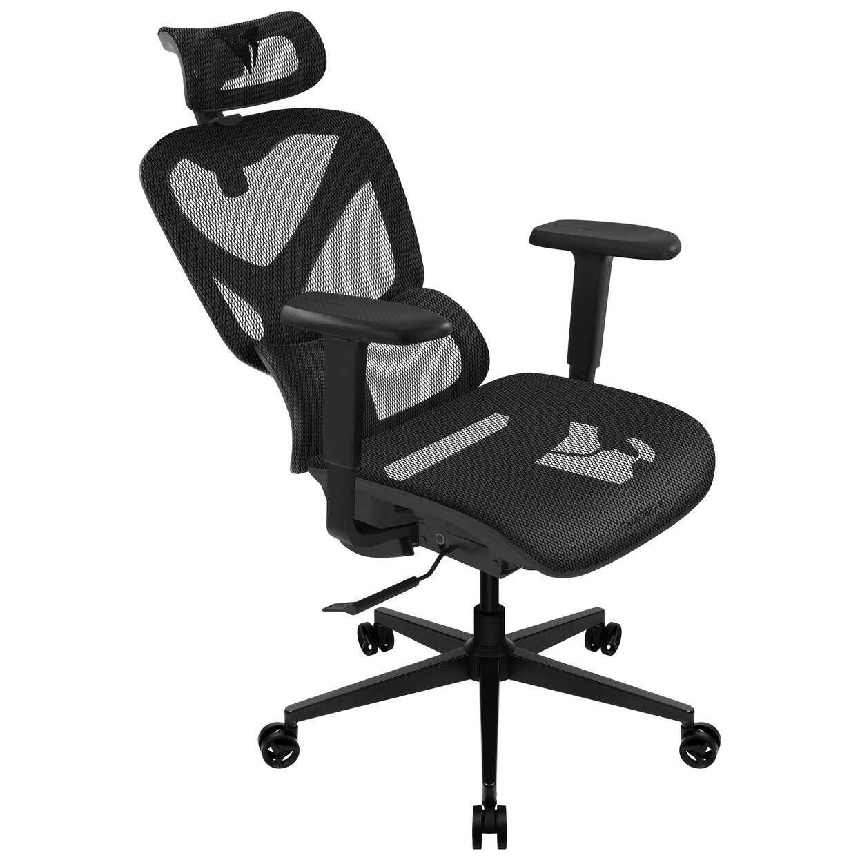 Cadeira Ergonómica THUNDERX3 YTC (125 kg - Até 78 cm em altura - Sincronizada - Preto), miniatura 3