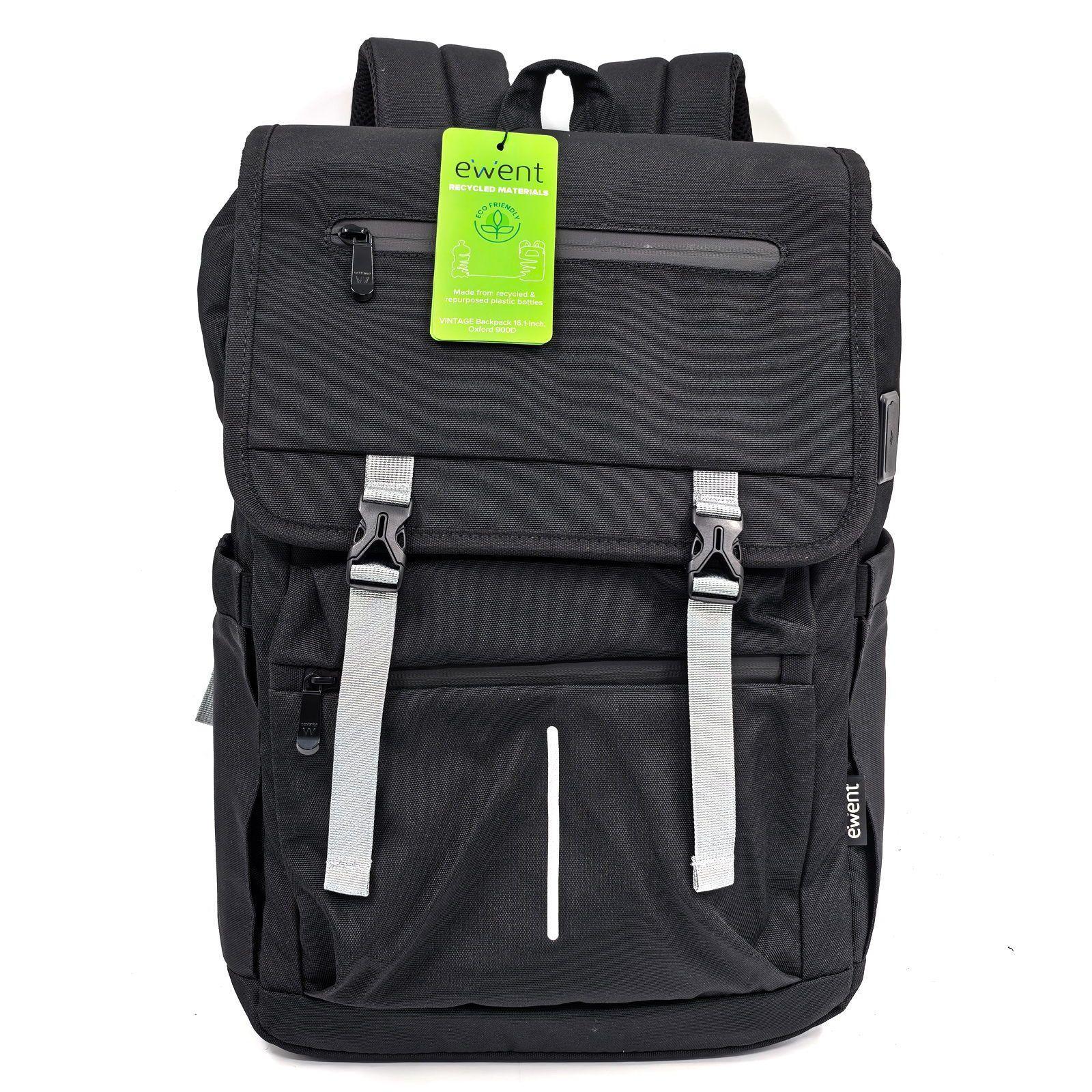Mochila EWENT EW2537 (16,1" - Preto), miniatura 2