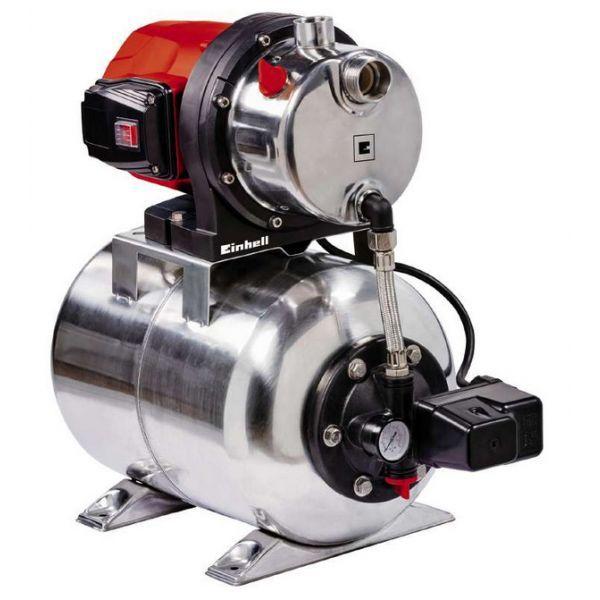 Bomba a Jato EINHELL GC-WW 1250 NN (1200 W - 5 bar - 50 m - Vermelho e aço inoxidável)