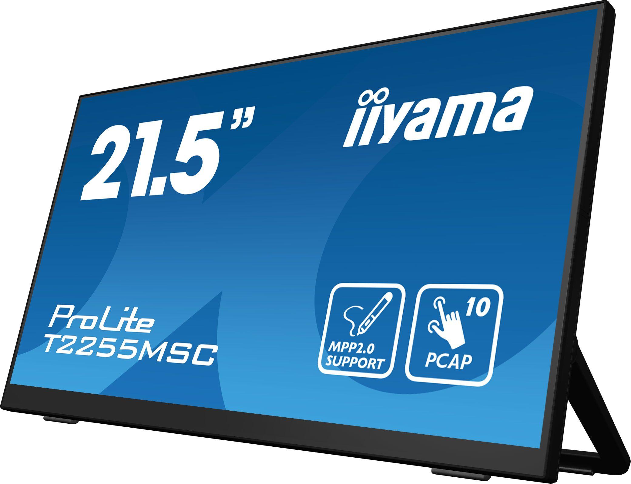 Monitor IIYAMA ProLite T2255MSC-B1 (21,5" - IPS - 60 Hz - Preto) — miniatura 4