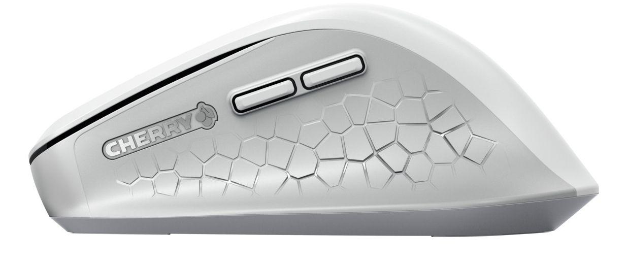Rato CHERRY STREAM MOUSE COMFORT JW-8550-0 (Mão direita - 4000 DPI - Ótica - Branco e Cinzento) — miniatura 5