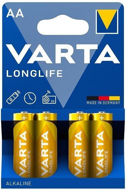 Pilhas Alcalinas VARTA Longlife 4106 (Dourado e Amarelo), miniatura 3