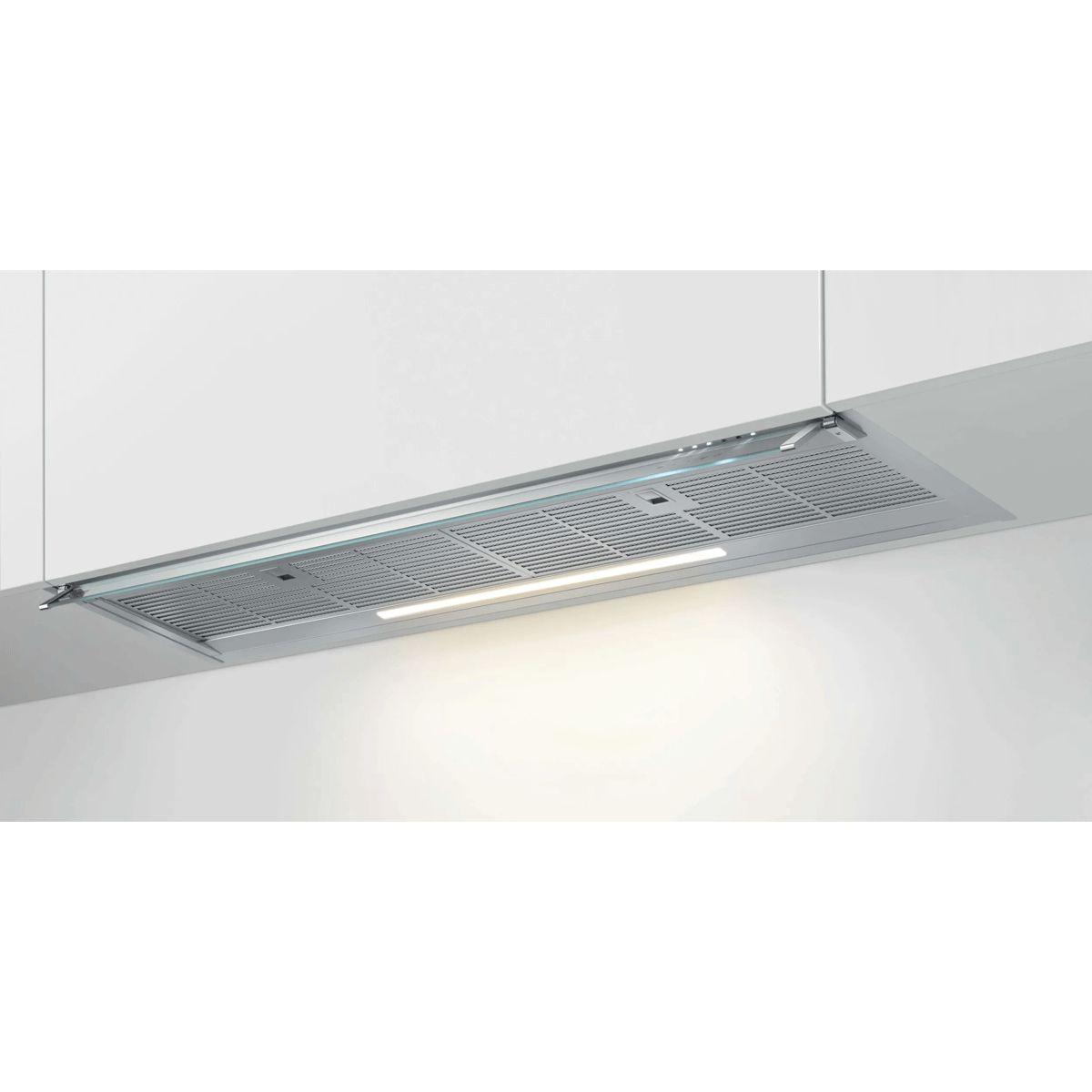 Exaustor de Encastre AEG GDE682HM (Altura 33 cm - 33 cm - 120 cm - Inox)