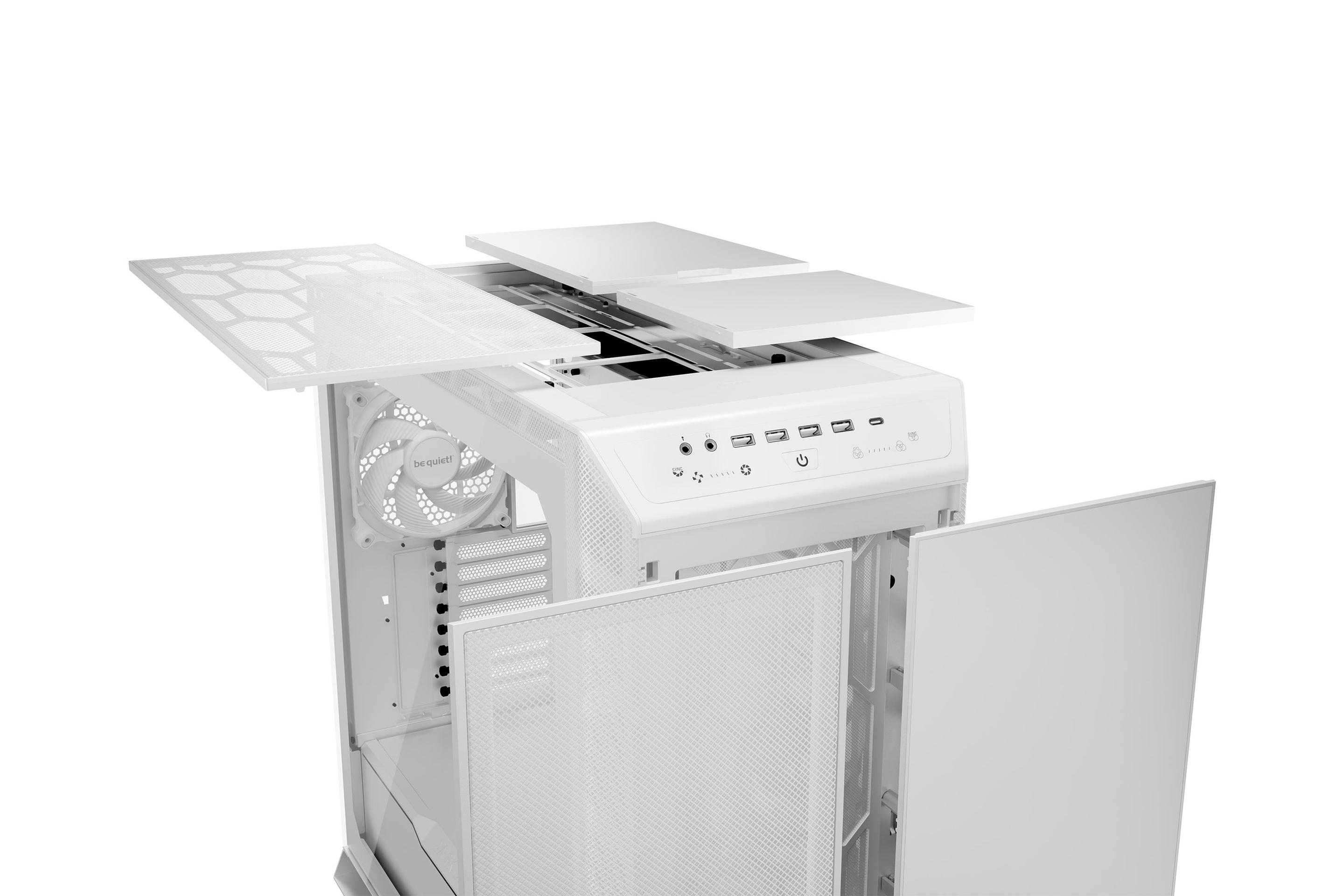 Caixa PC BE QUIET! Dark Base Pro 901 BGW51 (Torre - Alumínio - 19 cm - Branco), miniatura 2