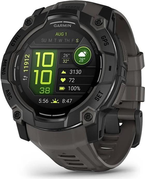 Smartwatch GARMIN Instinct 3 (Silicone - Preto)