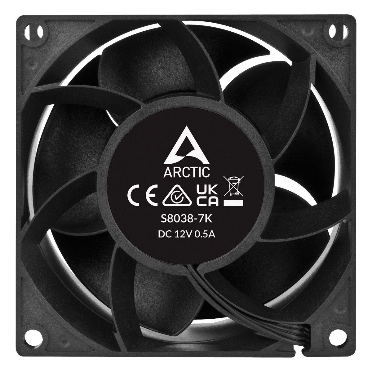 Ventoinha para Processador ARCTIC S8038-7K (Preto) — miniatura 4