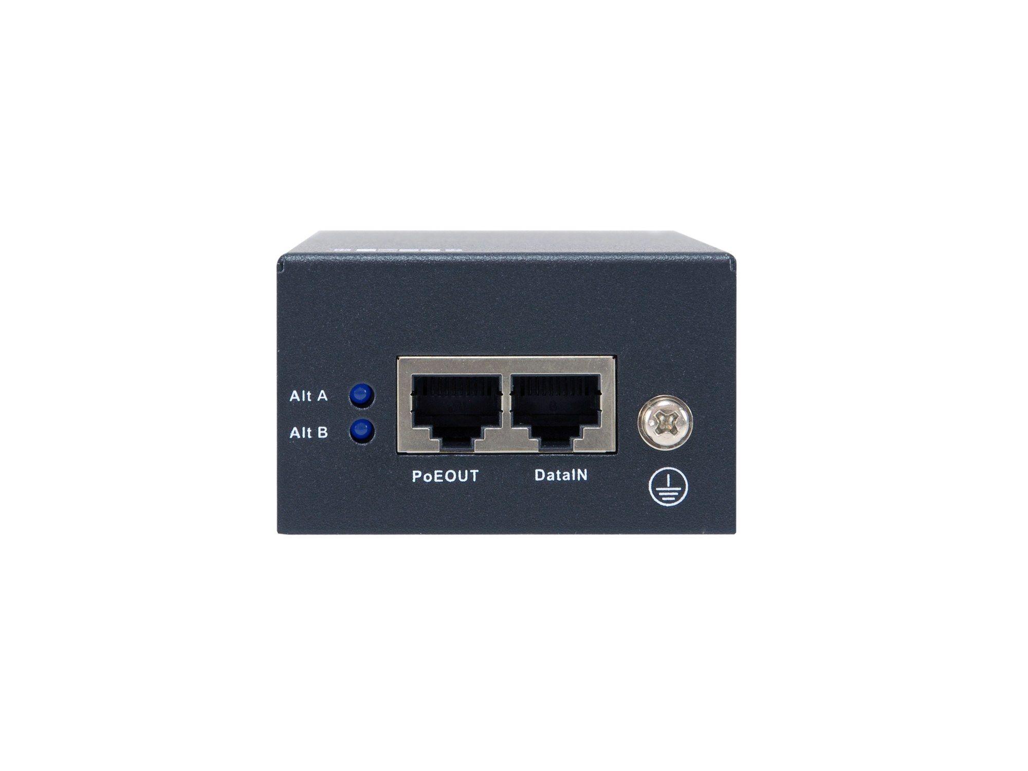 Injetor PoE LEVELONE POI-5003 (1 unidade - 10, 100 e 1000 Mbit/s - Preto), miniatura 2