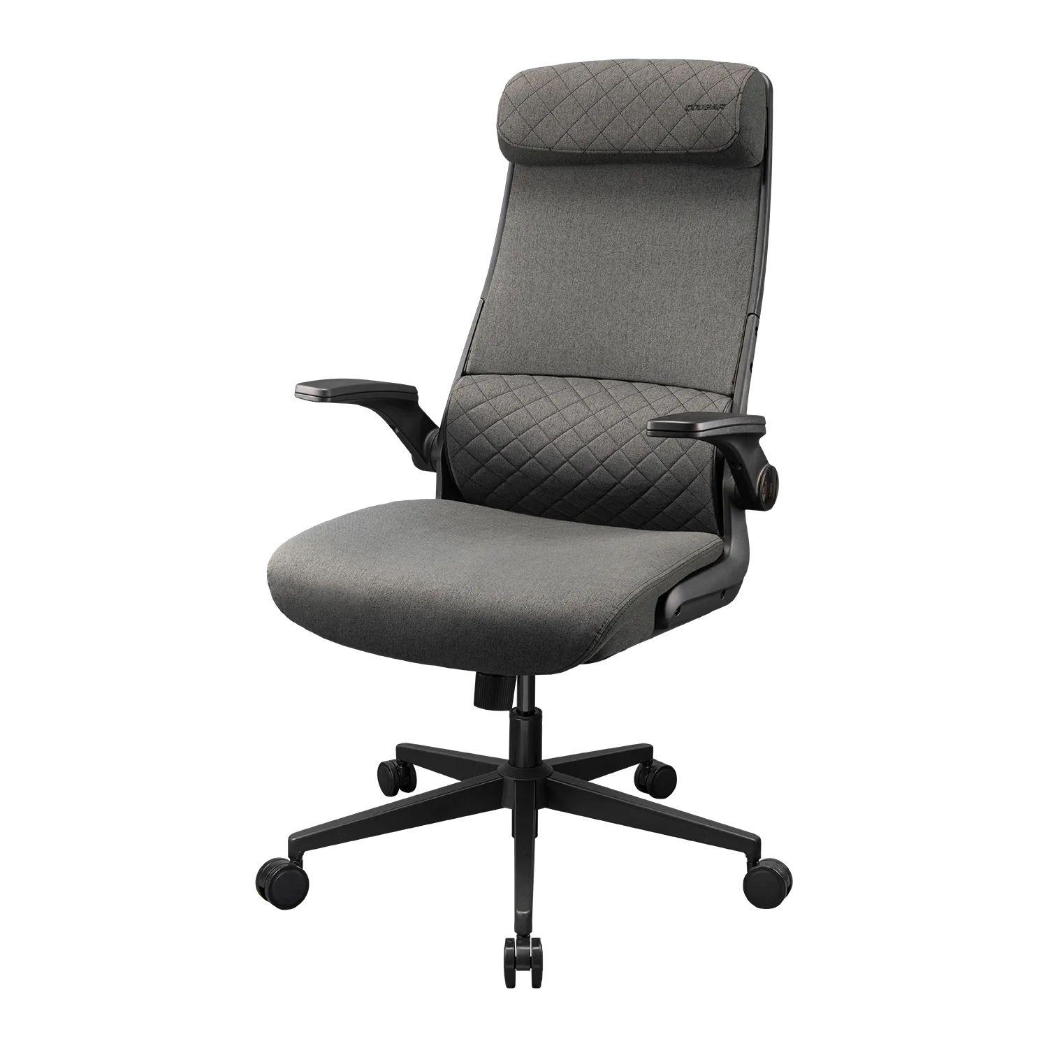Cadeira Gaming COUGAR Stryder (120 kg - 125 cm - Tecido - Cinzento e Preto), miniatura 2