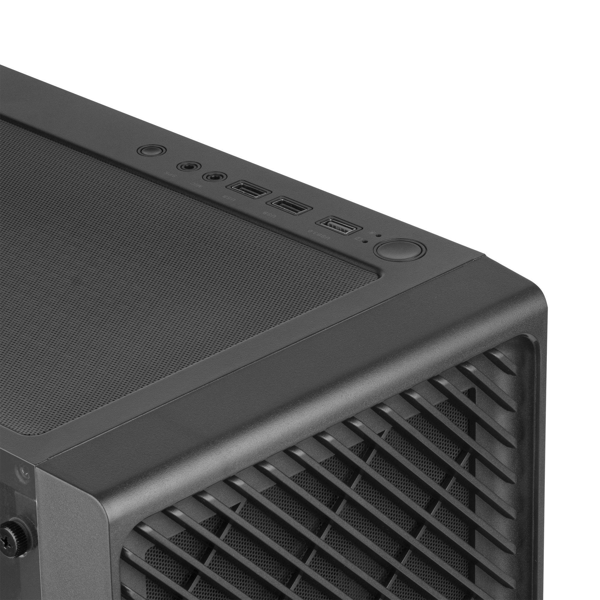 Caixa PC MARS GAMING MC-3000 (ATX, micro ATX, Mini-ITX - 2.5" - 17,7 cm - Preto) — miniatura 4