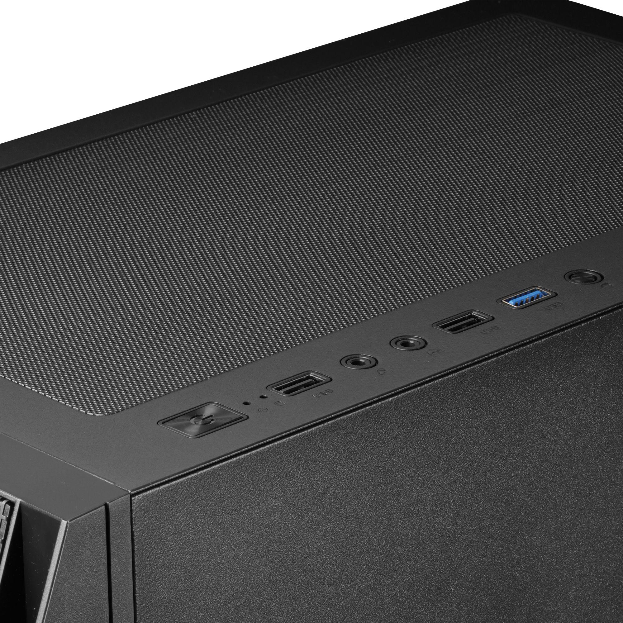 Caixa PC MARS GAMING MC-PRO2 (ATX, EATX, micro ATX, Mini-ITX - Tower - ATX, EATX, micro-ATX, Mini-ITX - Preto) — miniatura 4