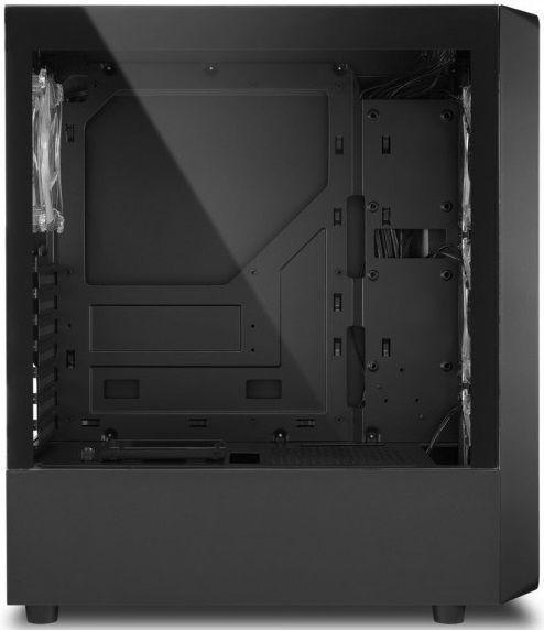 Caixa ATX SHARKOON TK4 RGB (ATX, Micro ATX, Mini-ITX - Midi Tower - RGB multicolorida - Preto) — miniatura 5