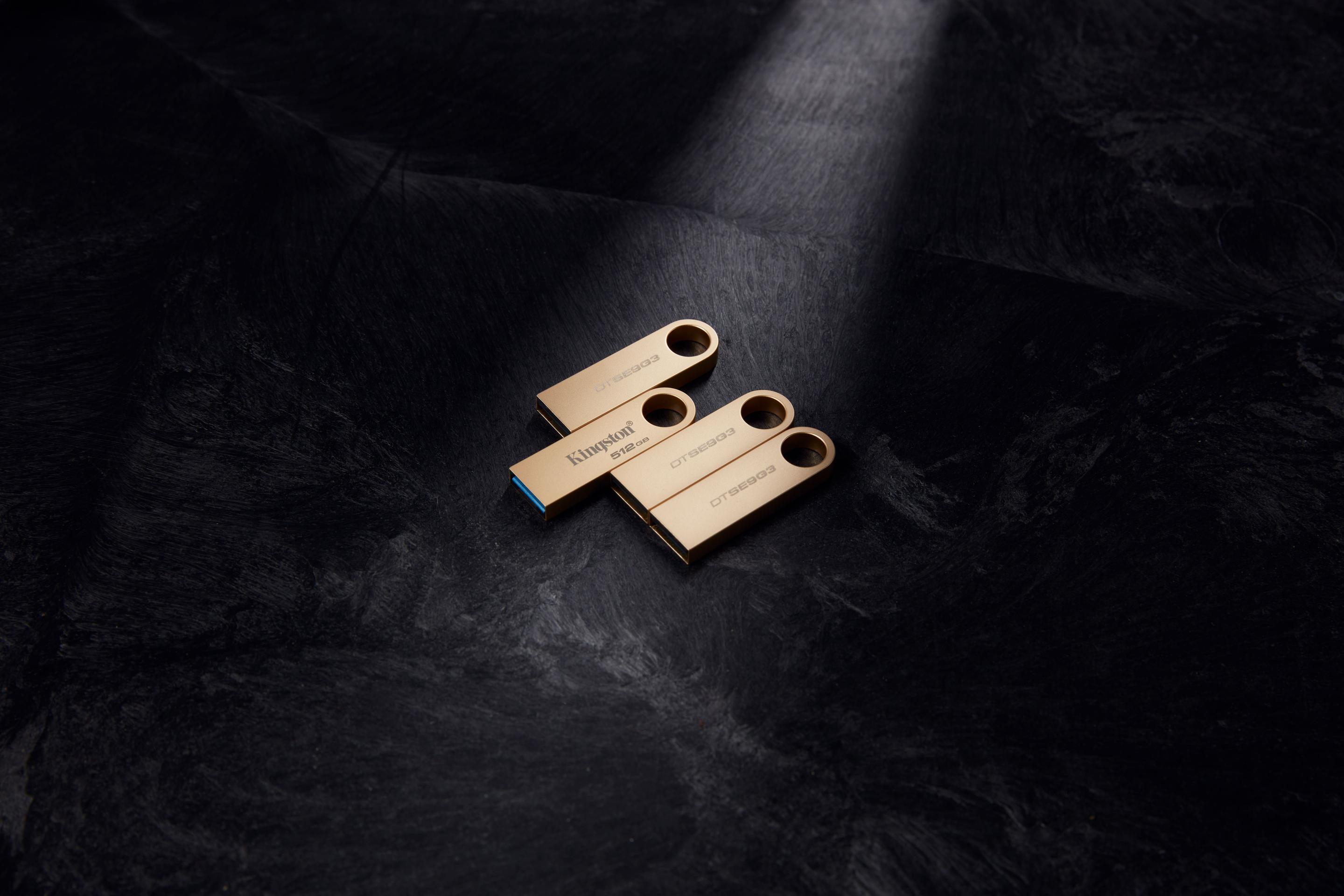 Pen USB KINGSTON DataTraveler SE9 G3 (64 GB - USB Type-A - 3.2 Gen 1 - Dourado) — miniatura 5