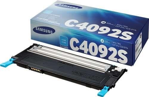 Toner SAMSUNG CLT-C4092S (1000 páginas - Ciano), miniatura 3