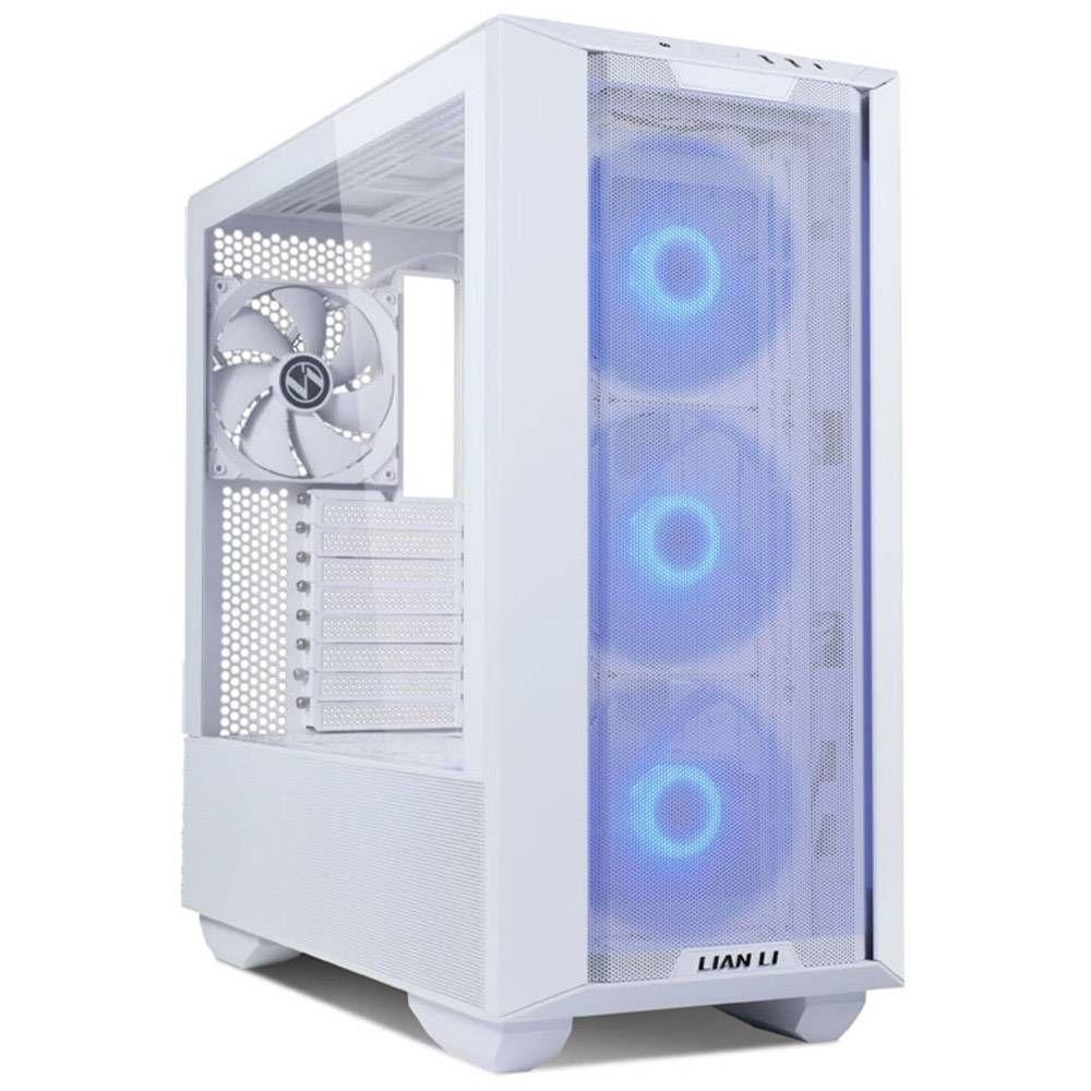 Caixa de Computador LIAN LI Lancool III ARGB Snow Edition (Mid-Tower - E-ATX, Mini-ITX, ATX - RGB multicolorida - Branco)
