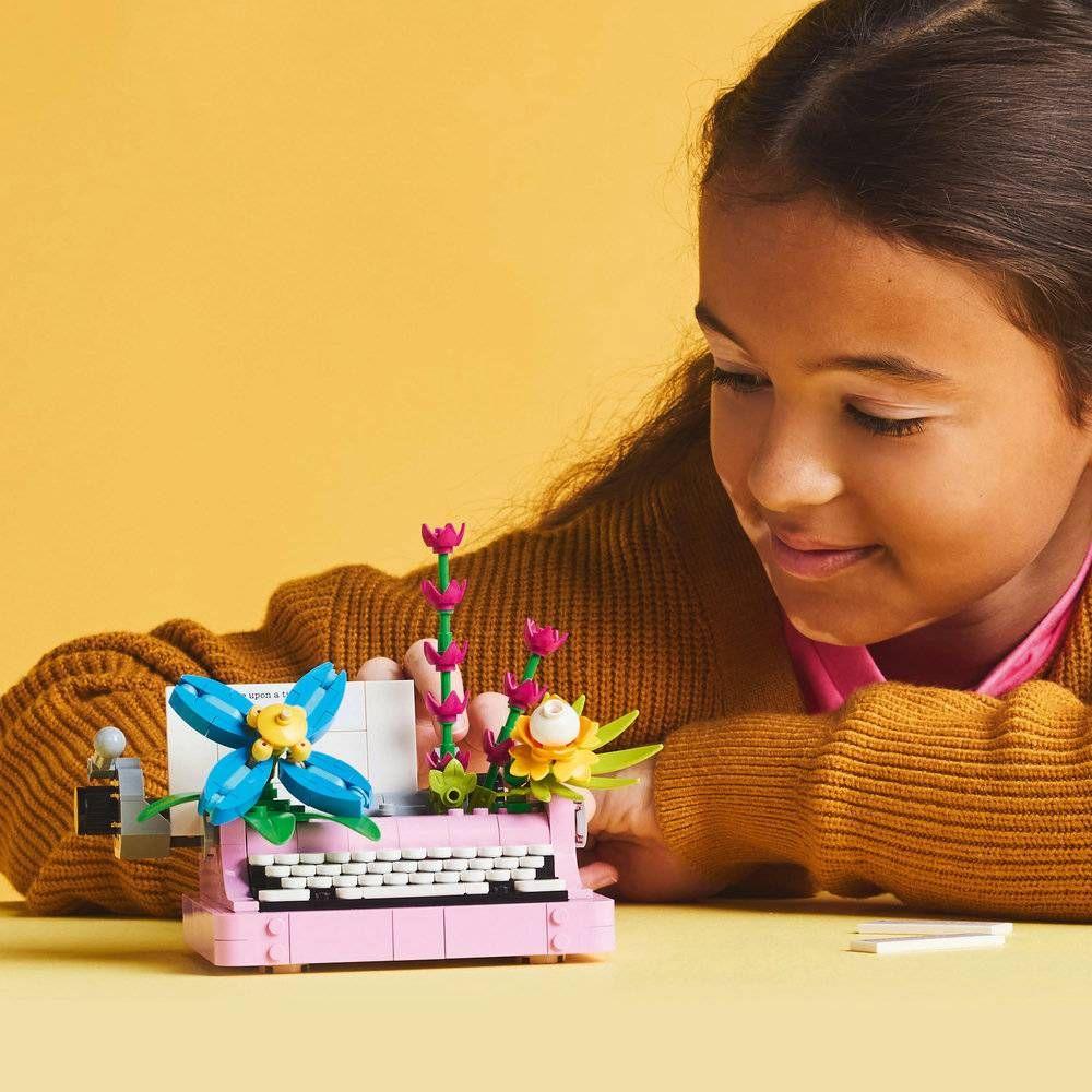 LEGO 31169 Creator Máquina de Escrever com Flores (8+ anos - 363 peças), miniatura 6