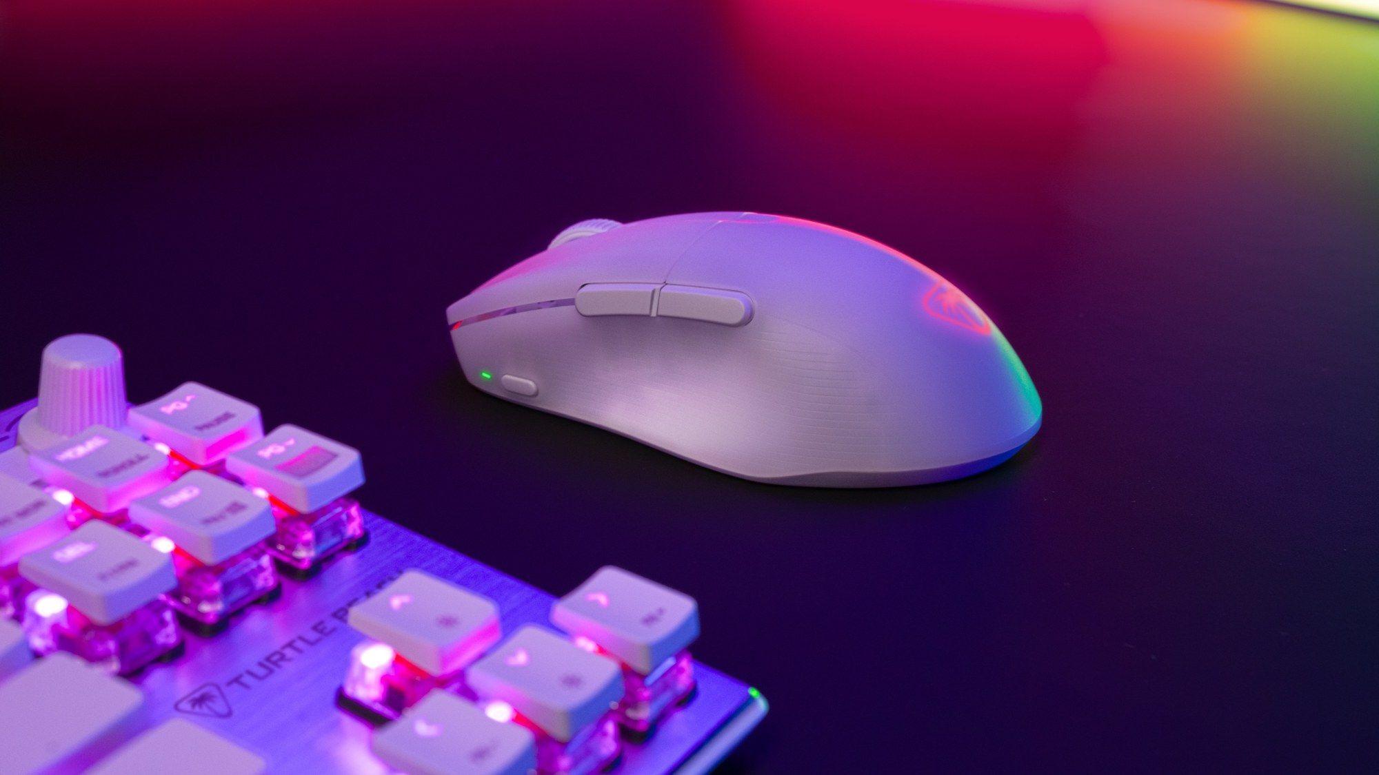 Rato Gaming Sem Fios TURTLE BEACH Pure Air (Mão direita - 26000 DPI - Ótico - Branco Translúcido) — miniatura 7