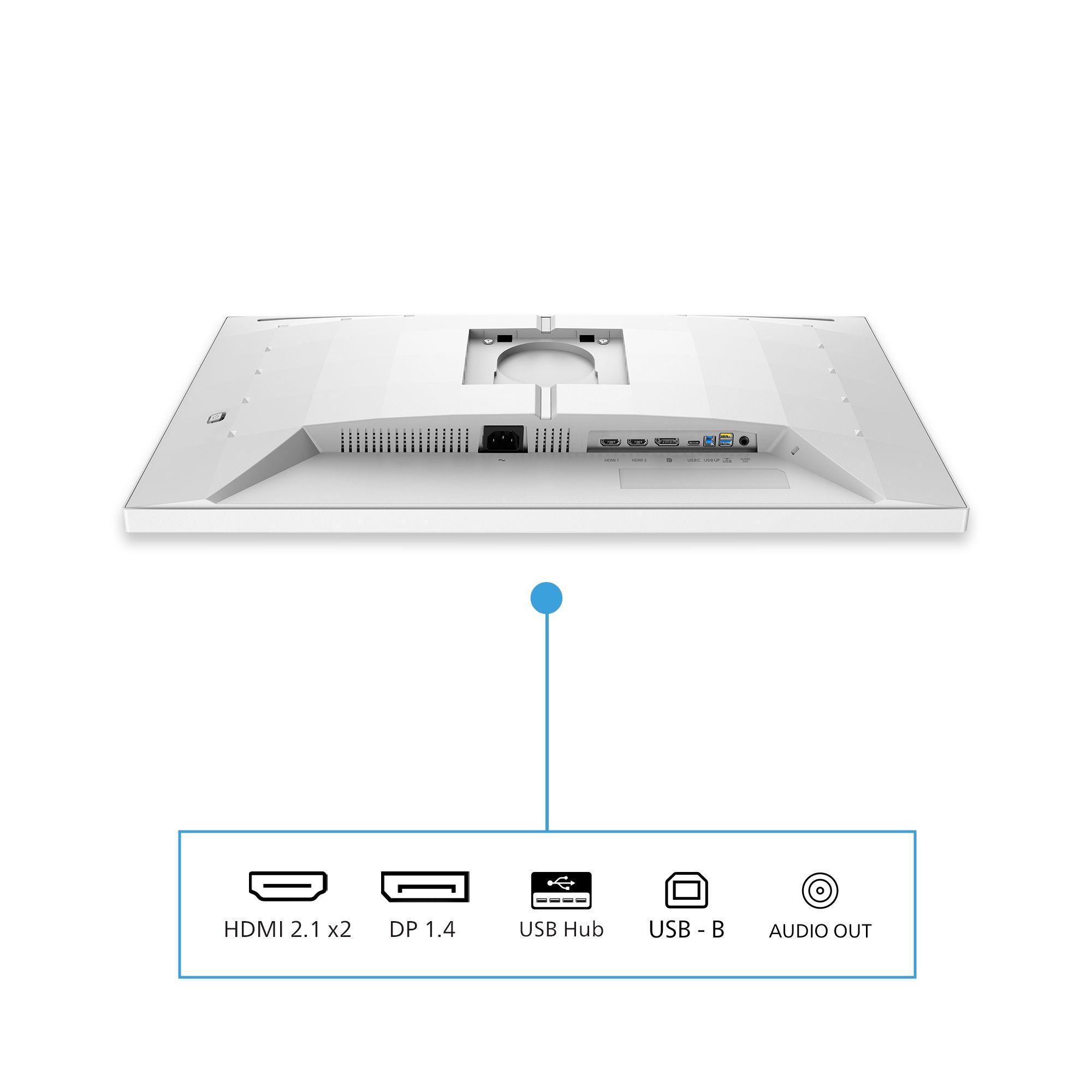 Monitor PHILIPS Evnia 27M2N5901A/00 (27" - Fast IPS - 320 Hz - Branco) — miniatura 5
