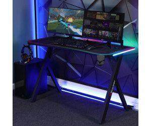 Mesa de Cabeceira Gaming XROCKER Carbon-Tek (Preto), miniatura 3