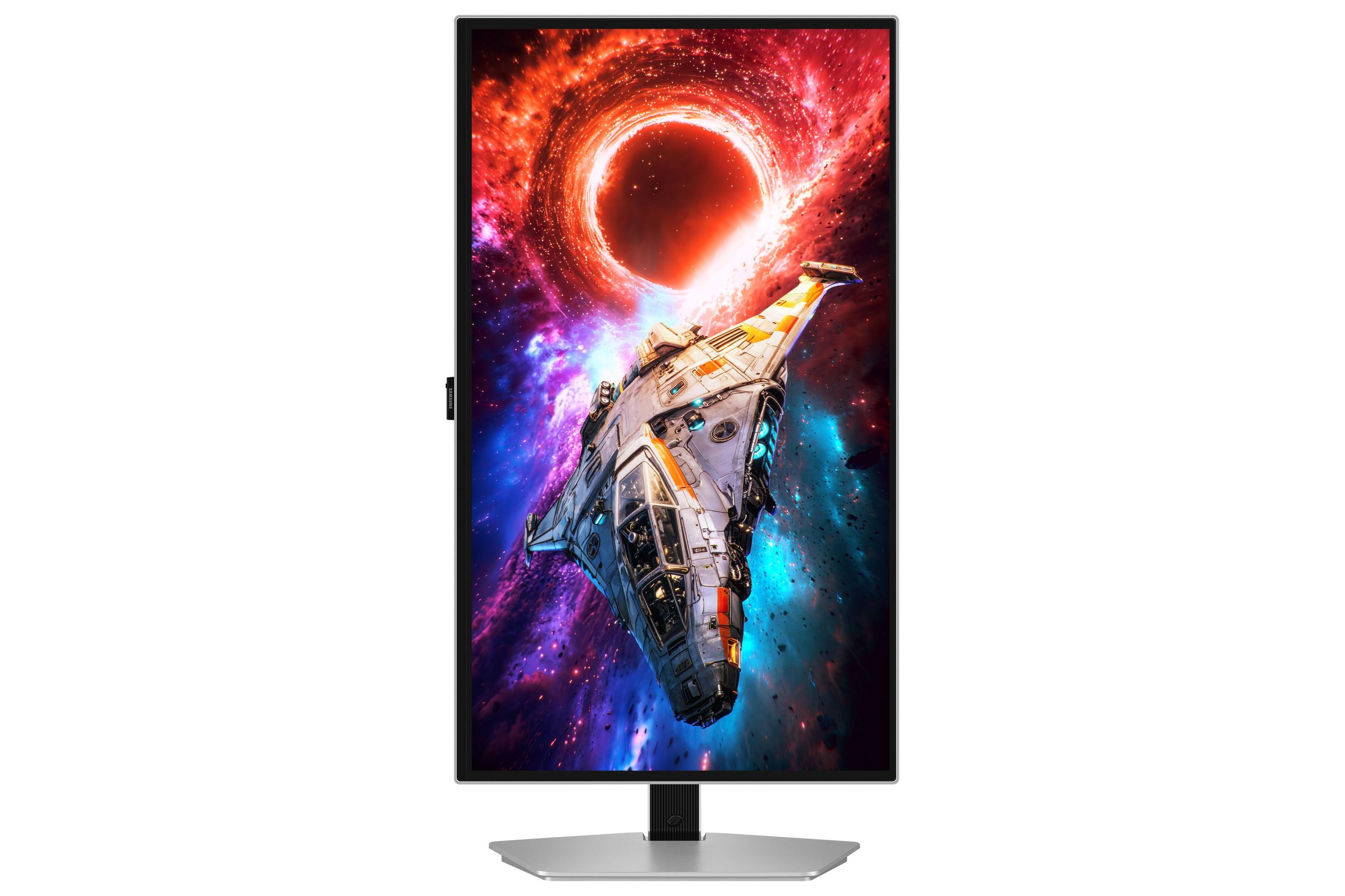 Monitor SAMSUNG Odyssey G80SH (27" - OLED - 240 Hz - Prateado) — miniatura 9