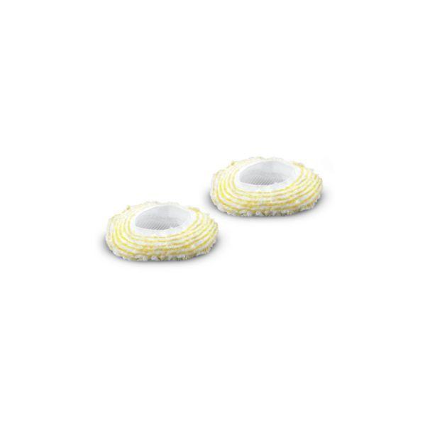 Capas para Escova Redonda Grande KÄRCHER 2.863-345.0 (Altura 1,5 cm - Branco e Amarelo)