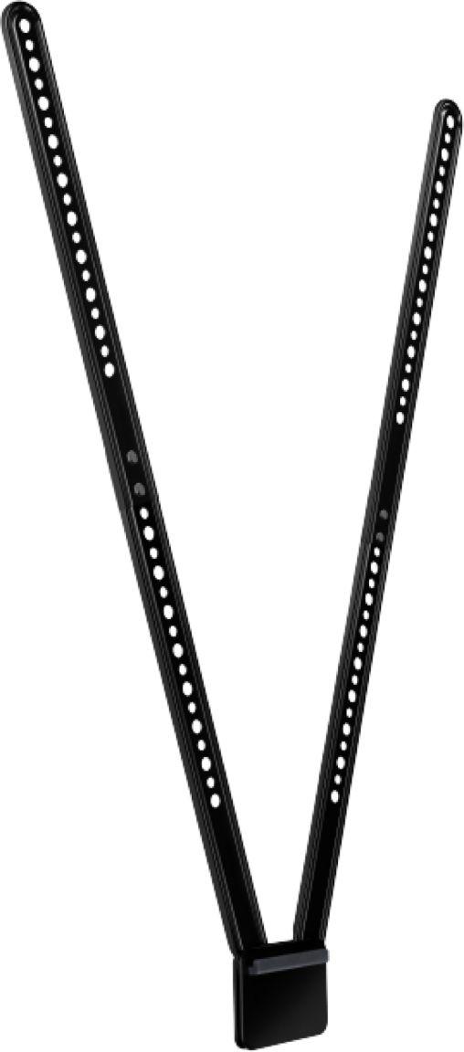Suporte de TV e Monitor LOGITECH MeetUp TV Mount XL (90 polegadas - Parede - Preto)