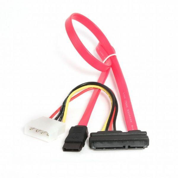 Cabo de Dados e Alimentação Interno GEMBIRD CC-SATA-C1 (0,35 m - Molex - 2 x SATA 15-pin), miniatura 2