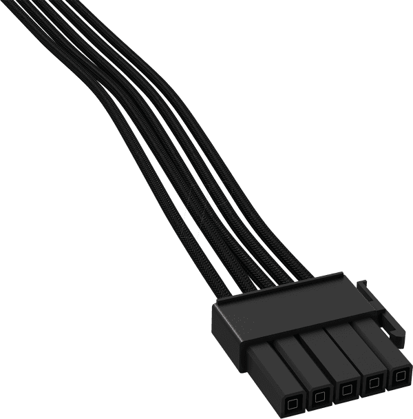 Cabo de Alimentação SATA BE QUIET! BC020 (30 cm - Preto) — miniatura 4