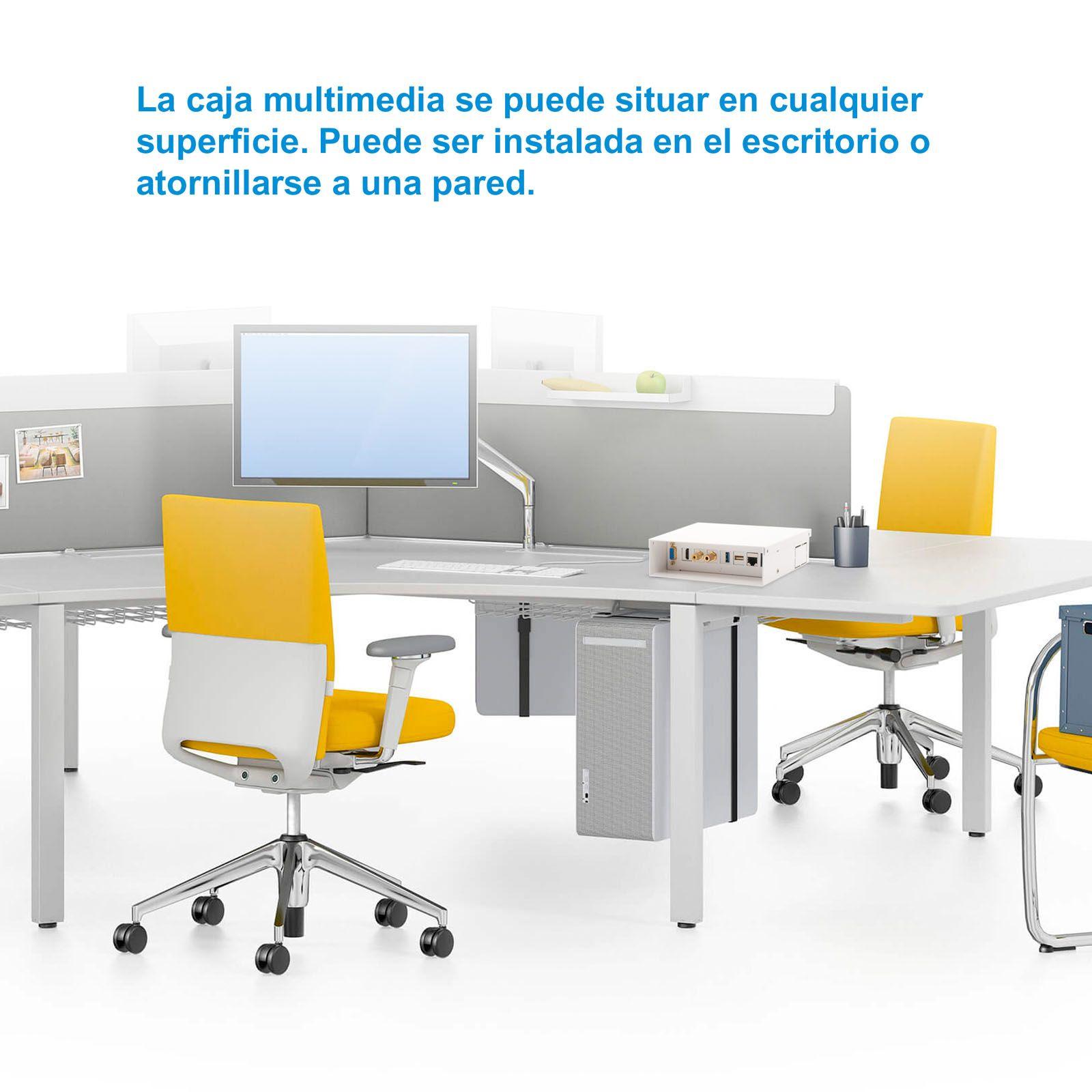 Caixa de Ligações Multimédia de Parede NANO CABLE 10.35.0003 (Fêmea-fêmea - Branco) — miniatura 6