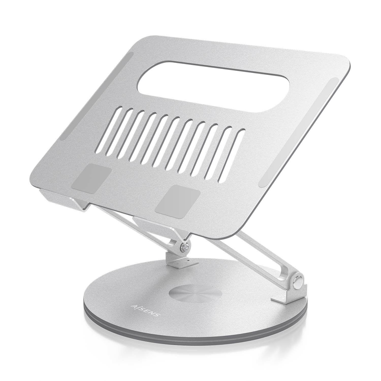 Suporte para Portátil e Tablet AISENS LPS4SXL-247 (10-17" - Rotação 360° - Prateado), miniatura 2