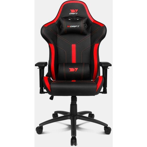 Cadeira Gaming DRIFT DR350 (150 kg - 9 cm - 90–135° - Preto e Vermelho), miniatura 2