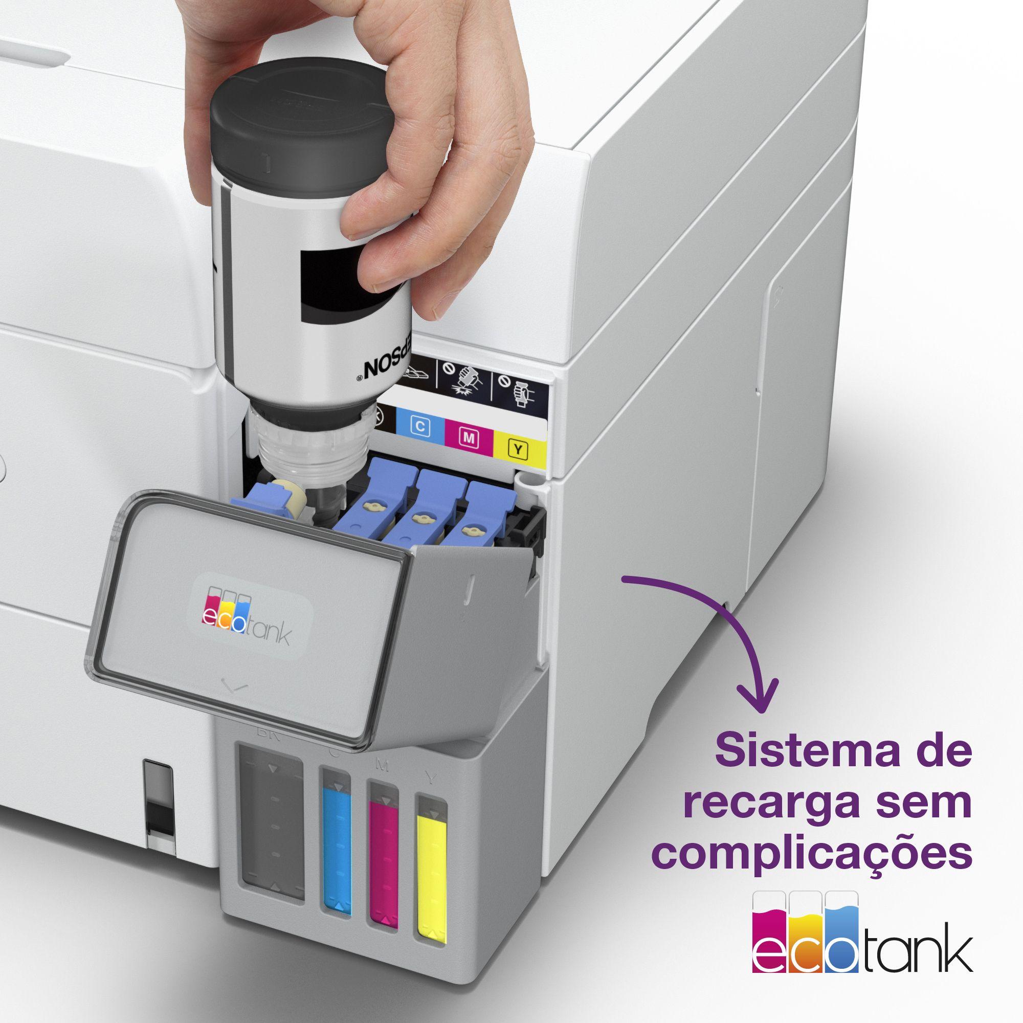 Impressora Multifunções EPSON EcoTank ET-4956 (A4 - Impressão a cores - 250 folhas - Preto), miniatura 11