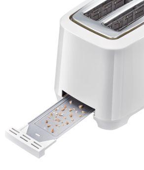 Torradeira MOULINEX LT140111 (800 W - 2 fatias - Branco), miniatura 3