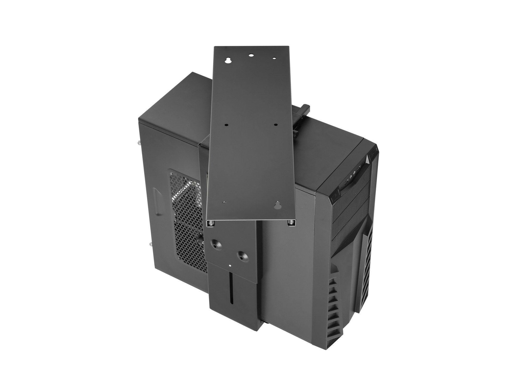 Suporte de CPU sob a secretária EQUIP 650892 (Aço - Preto), miniatura 4