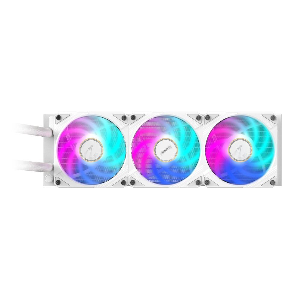 Refrigeração Líquida AIO GIGABYTE AORUS WATERFORCE X II 360 ICE (12 cm - 2400 RPM - Multi - Branco) — miniatura 4