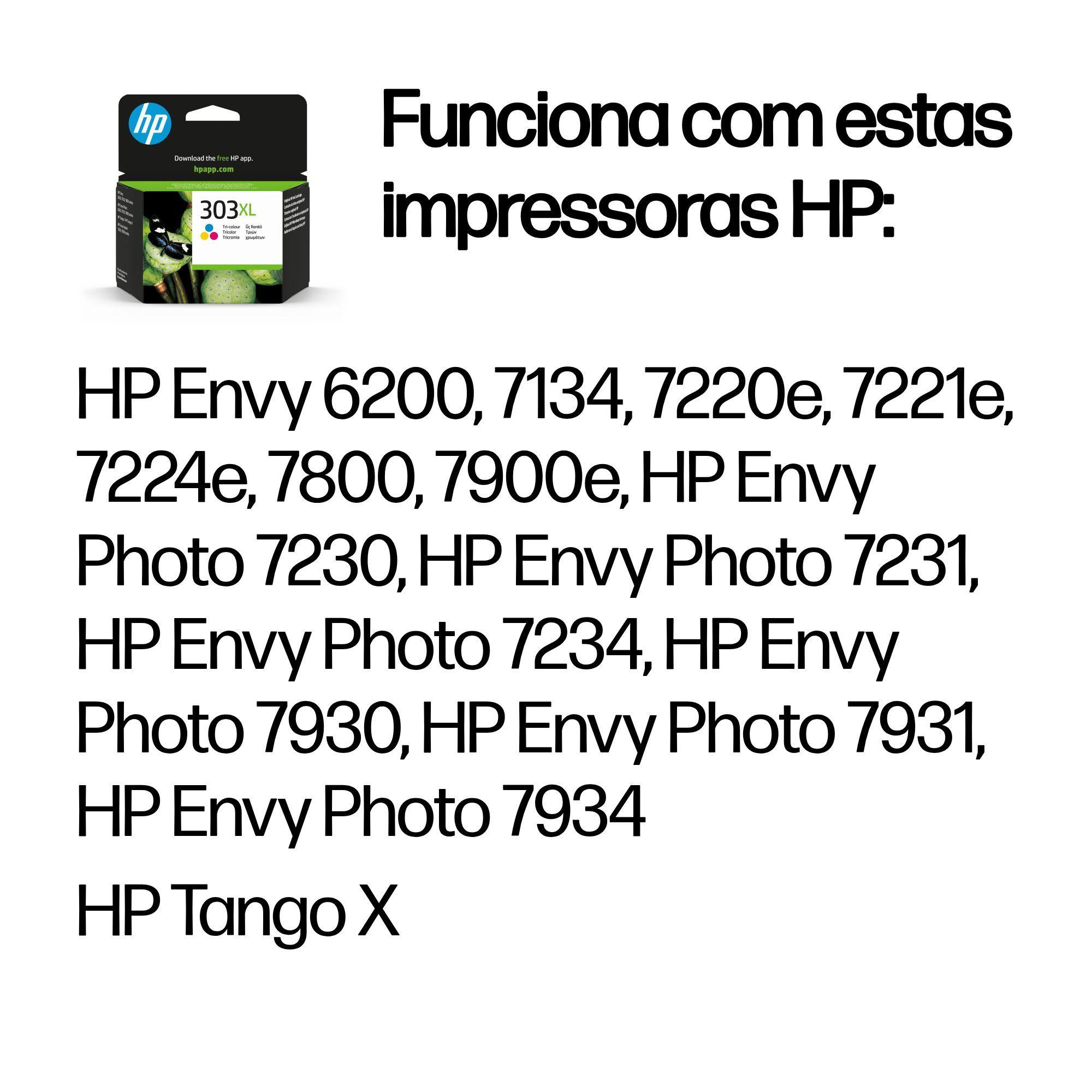 Tinteiro HP 303XL T6N03AE (415 páginas - Tricolor), miniatura 2