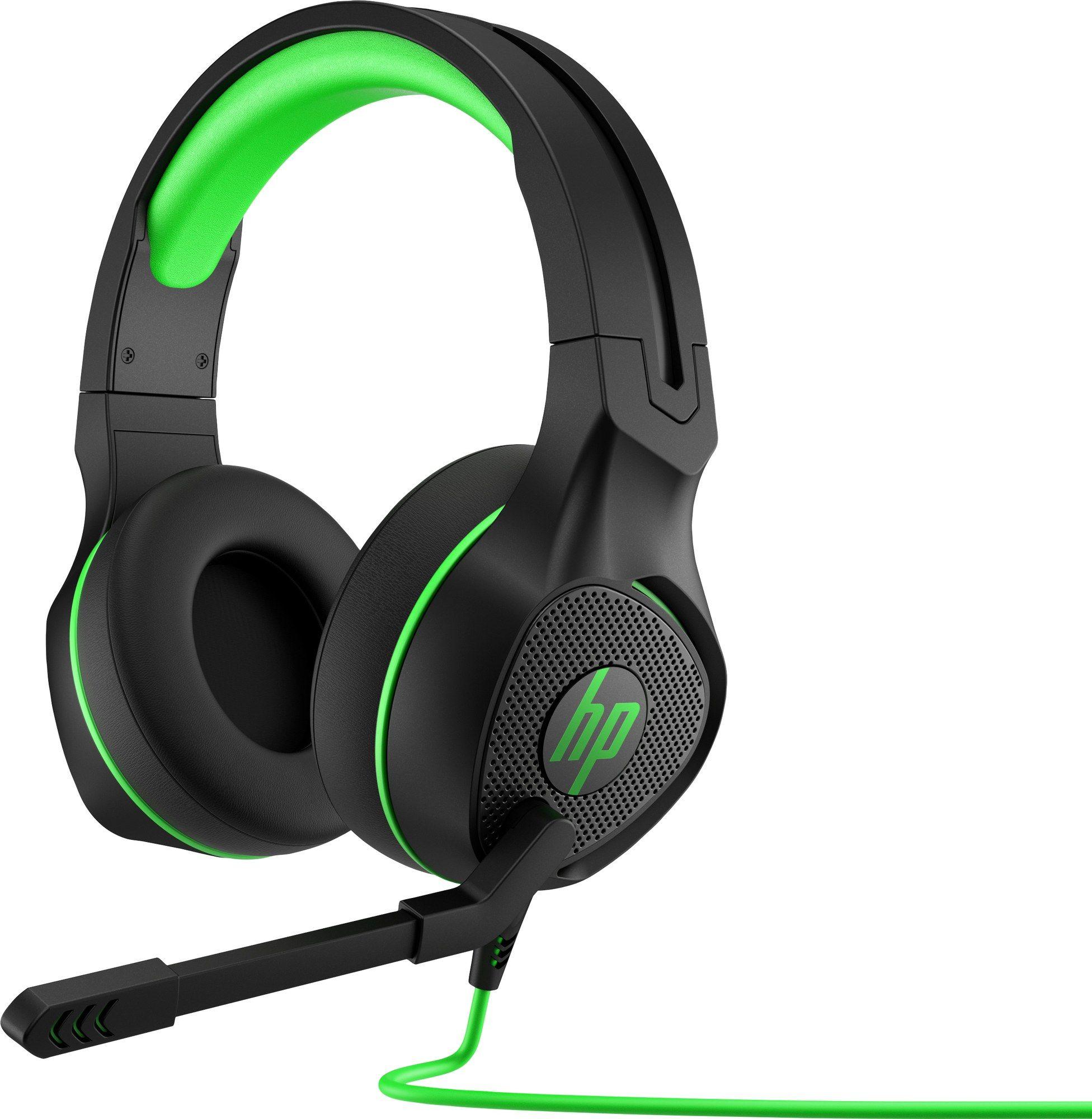 Headset Gaming HP Pavilion Gaming 400 (Com fios - Circumaural - 16 Ω - Preto e Verde) — miniatura 3