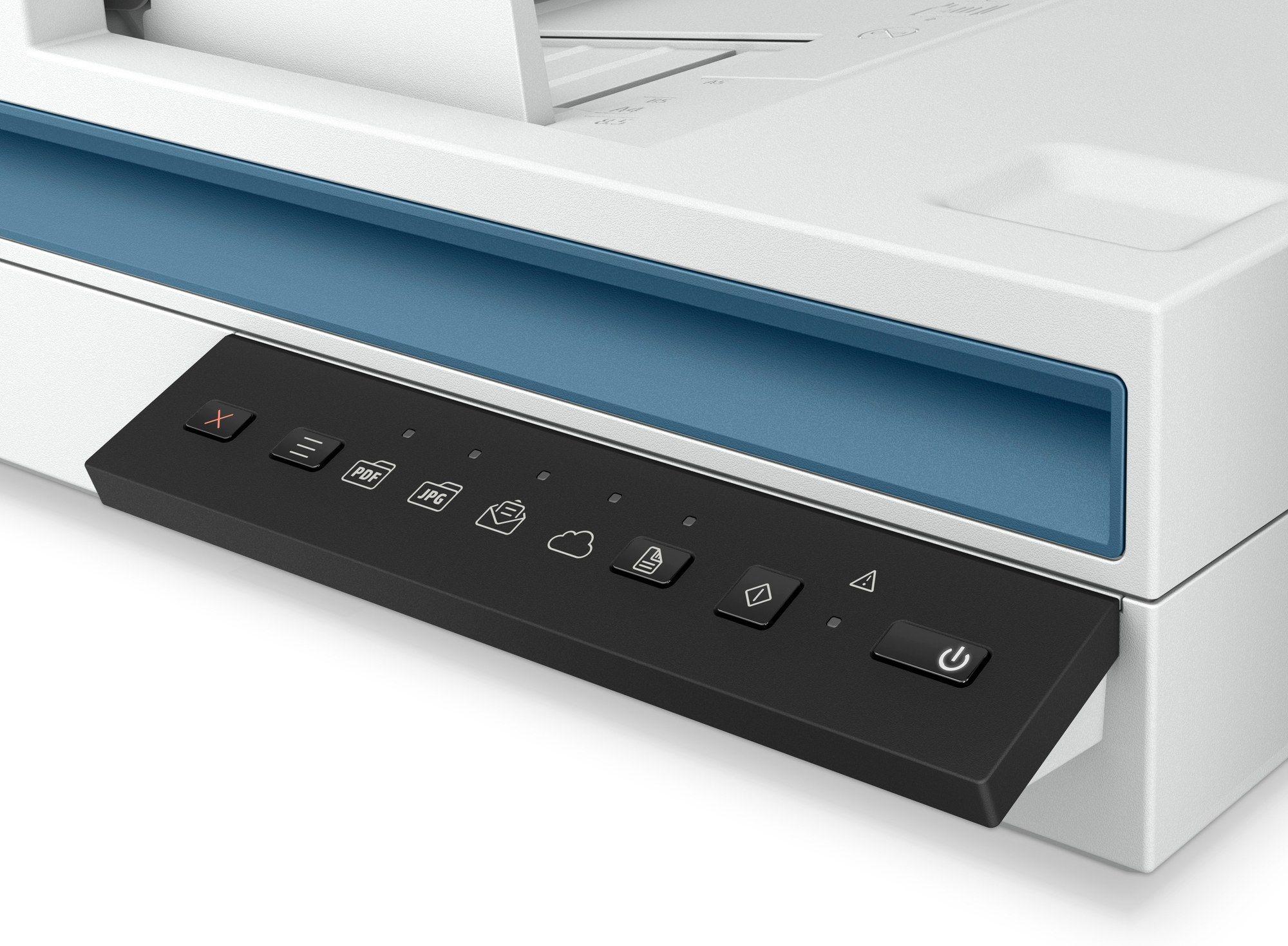 Scanner HP Scanjet Pro 3600 f1 (3.2 Gen 1 - USB 3.2 Gen 1 - Branco), miniatura 9