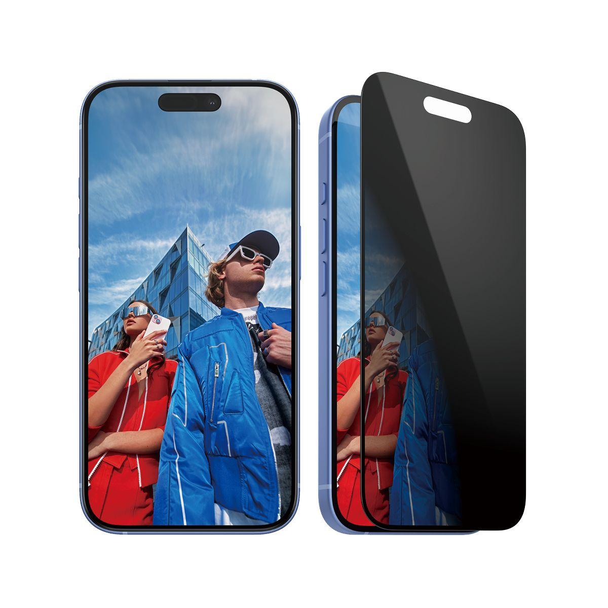 Película de Privacidade PANZERGLASS P2861 (6,1" - Apple - Transparente)