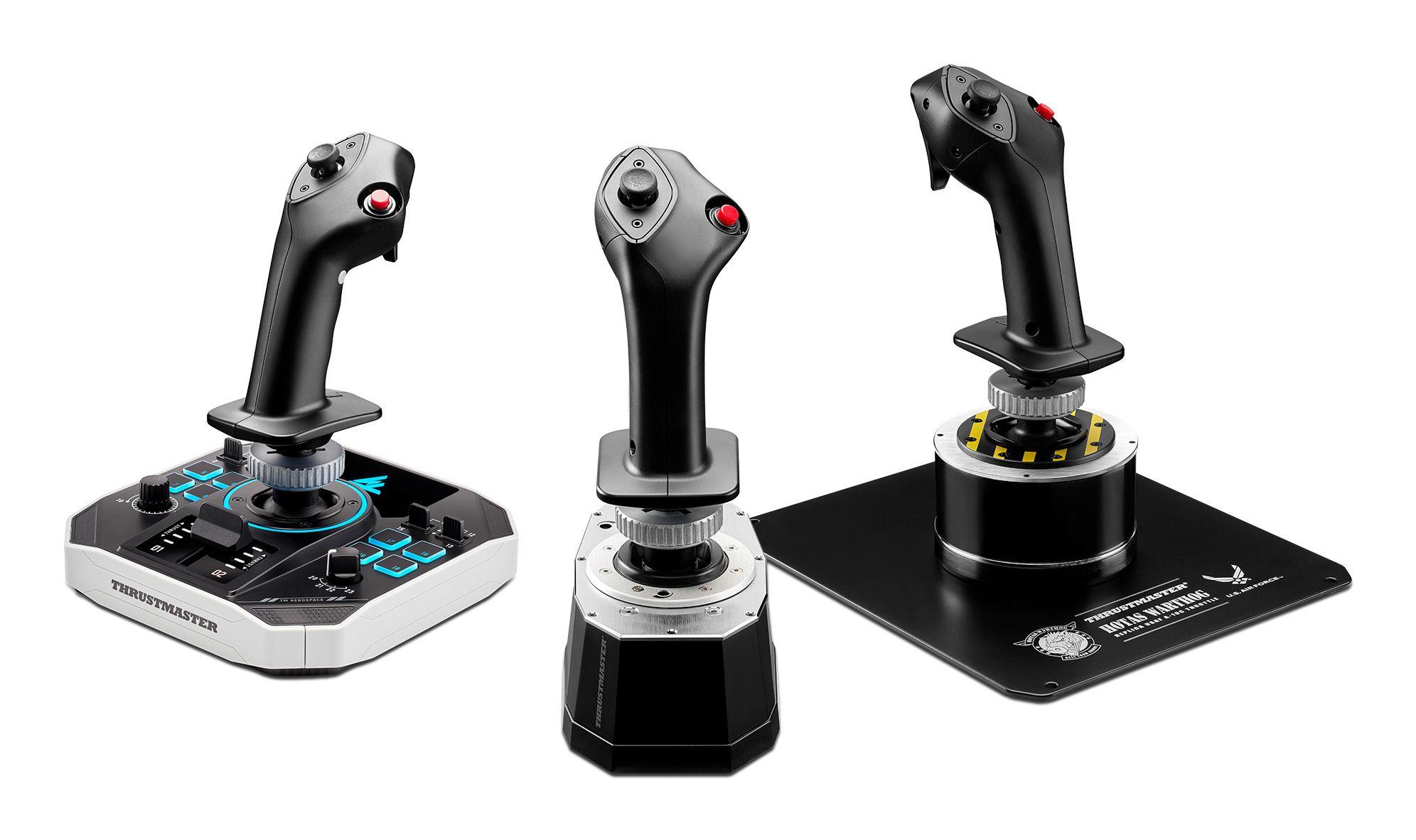 Manípulo de Voo THRUSTMASTER Airbus Add-On Grip (Preto e Cinzento) — miniatura 8