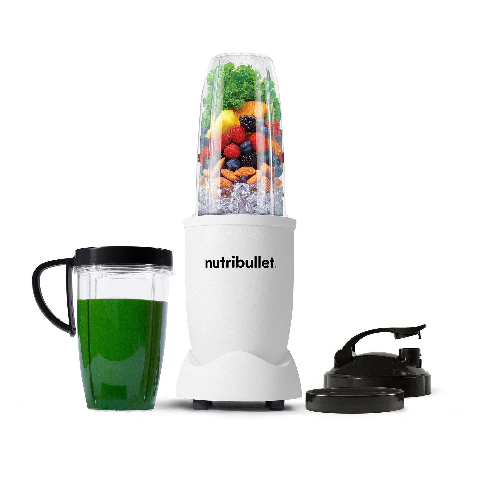 Liquidificadora desportiva NUTRIBULLET Pro NB907MAW (Liquidificadora desportiva - 900 W - 25000 RPM - Branco)
