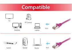 Cabo de Rede EQUIP 606805 (3 m - RJ-45 - Roxo), miniatura 4